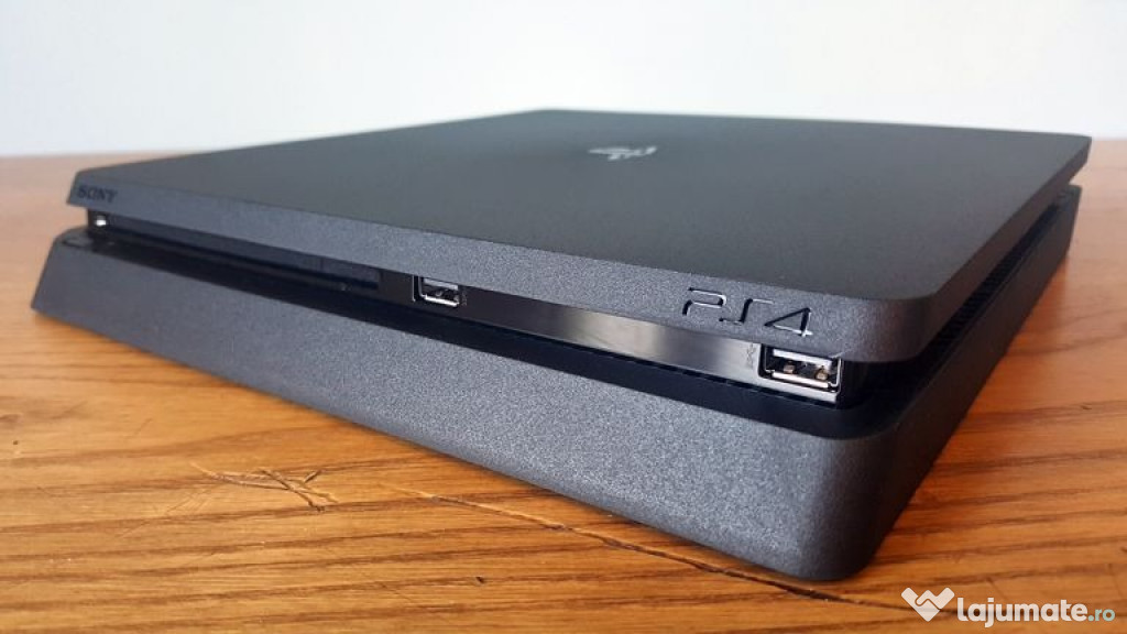 PlayStation 4 PS4 Slim ModaT (Orice Joc Gratis) +60 Jocuri