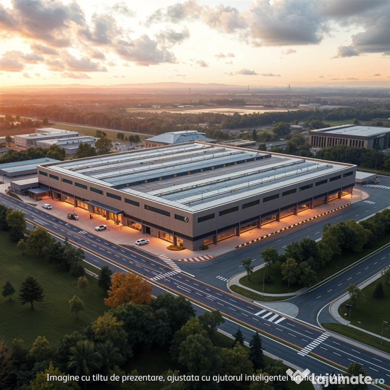 Teren industrial de pentru hale in Braila / aproape de Dru