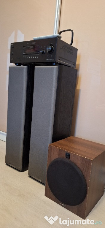 SONY STR-DG 500 statie+boxe sony 150 W+subwoofer activ sony