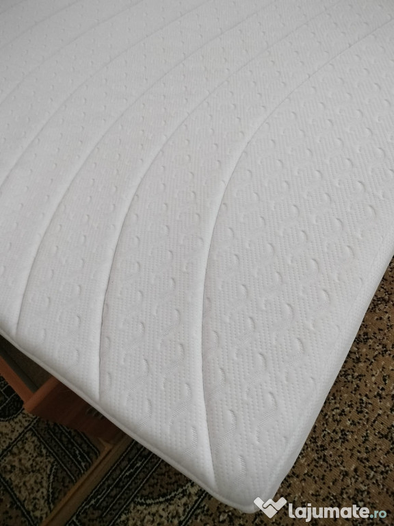 Topper Wellpur Gulen alb 180x200x8cm Jysk