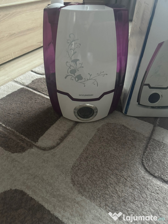 Umidificator Hyundai Electronics, 4L, ultrasonic + ionizare