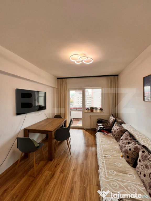 Apartament spațios cu 3 camere, balcon și pivniță, Valea