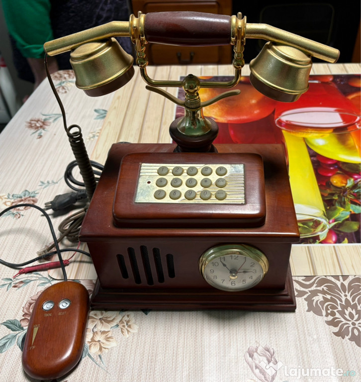 Telefon Opis 1921 Cable A Vintage - Retro