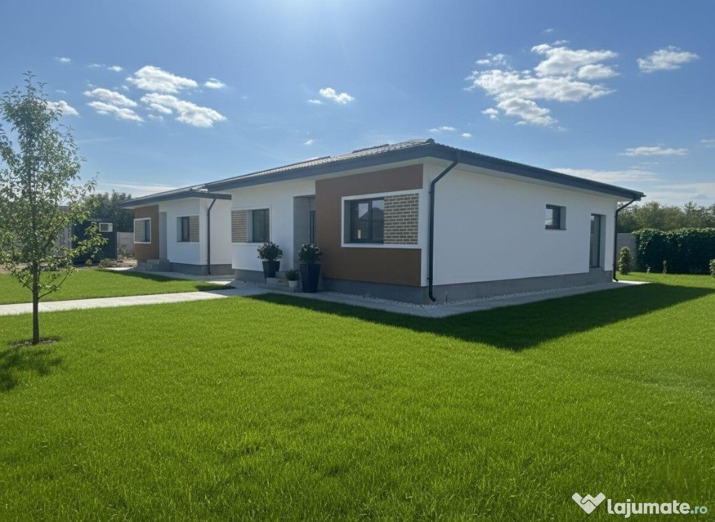 Casă individuală parter 130mp construiți, teren 400mp Tunari City Nord