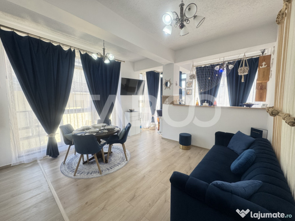 Apartament decomandat etaj intermediar 3 camere si 2 bai Doa