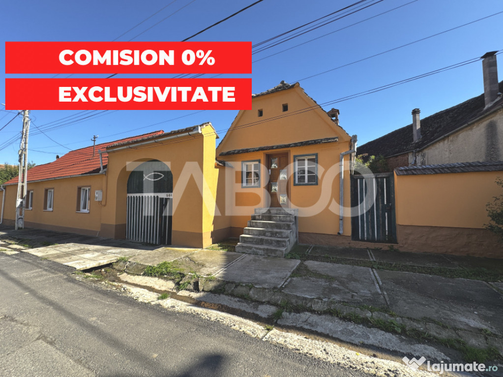 COMISION 0-Casa individuala cu teren de 836 mp Apoldul de Su