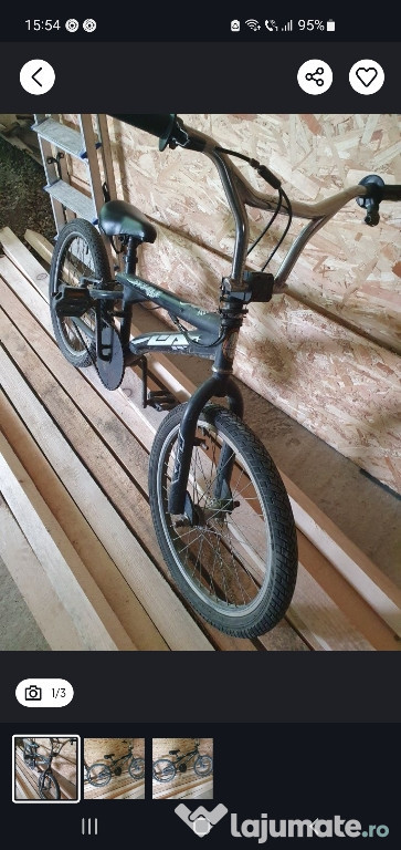 BMX DE SCHEME în stare excelenta negru