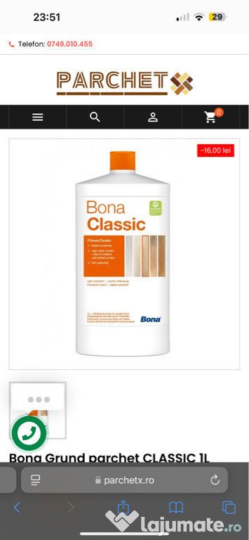 Bora clasic lac sigilat nou