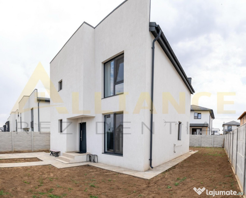 [PRIMARIE POPESTI] Vila individuala, 5 camere, 3 bai - Teren 300 mp