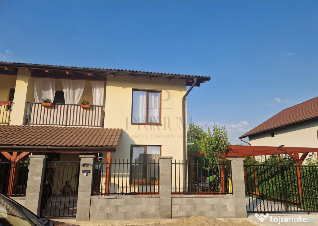 Duplex mobilat - 4 camere - Mosnita veche - amplasament idea