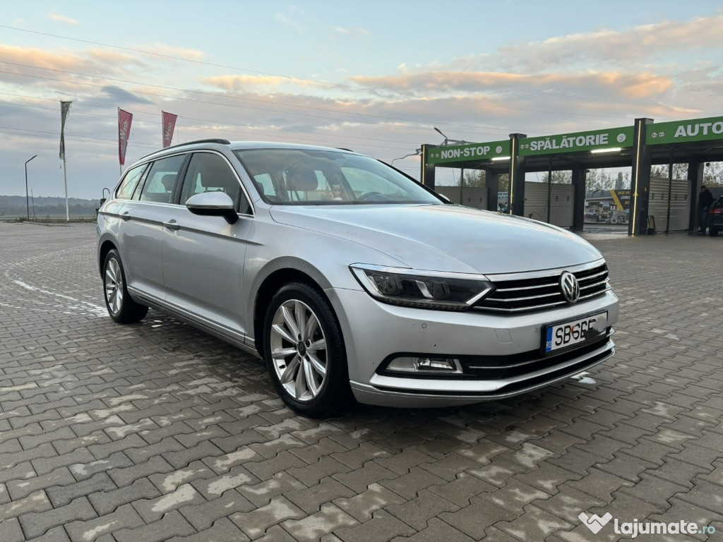 Volkswagen Passat B8 break, 2.0 diesel, DSG, 150 CP, 2015