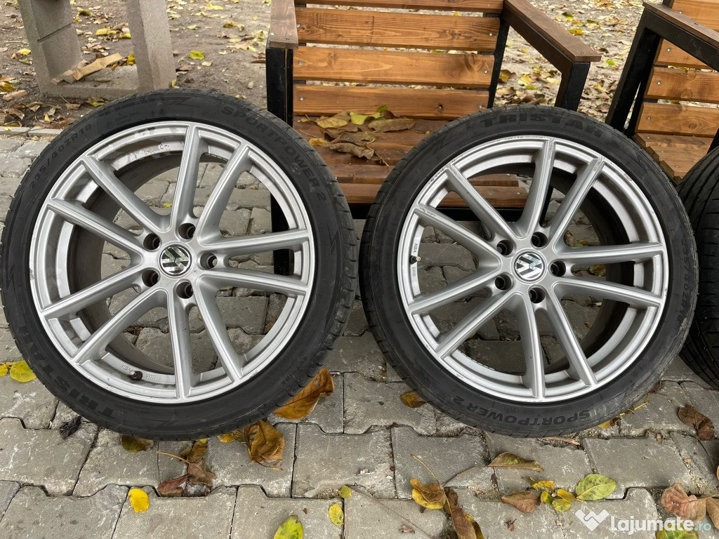 Jante aliaj 18 inch 5x112 cu anvelope 235 40 R18