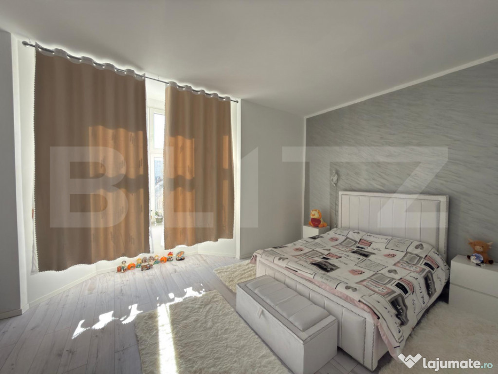 Apartament de vânzare, et. 2, 90 mp, 3 camere – Ultracent