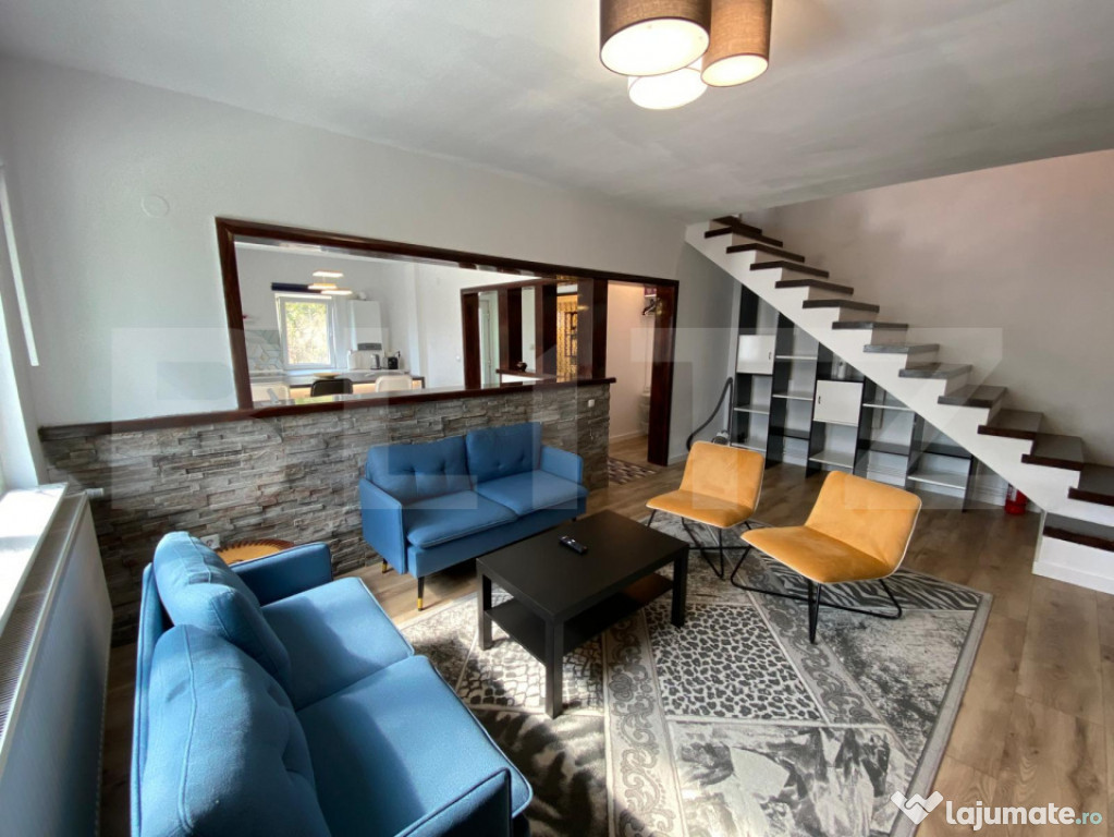 Casă tip duplex cu terasă și grădină proprie – dispon