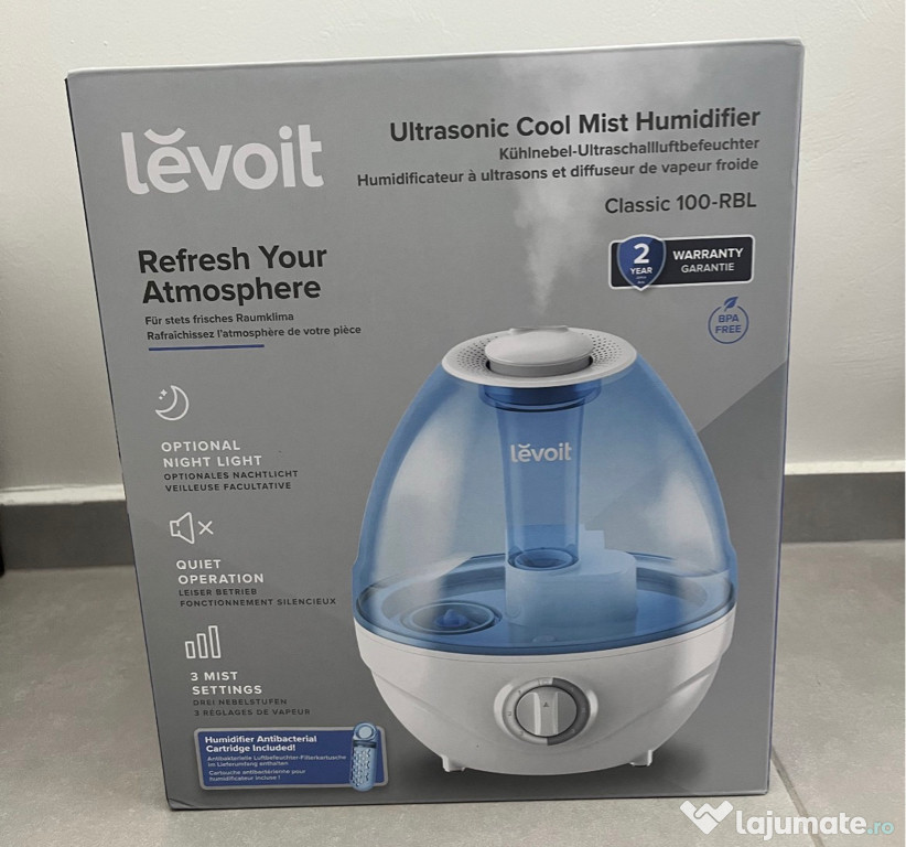 Umidificator Levoit 100-RBL