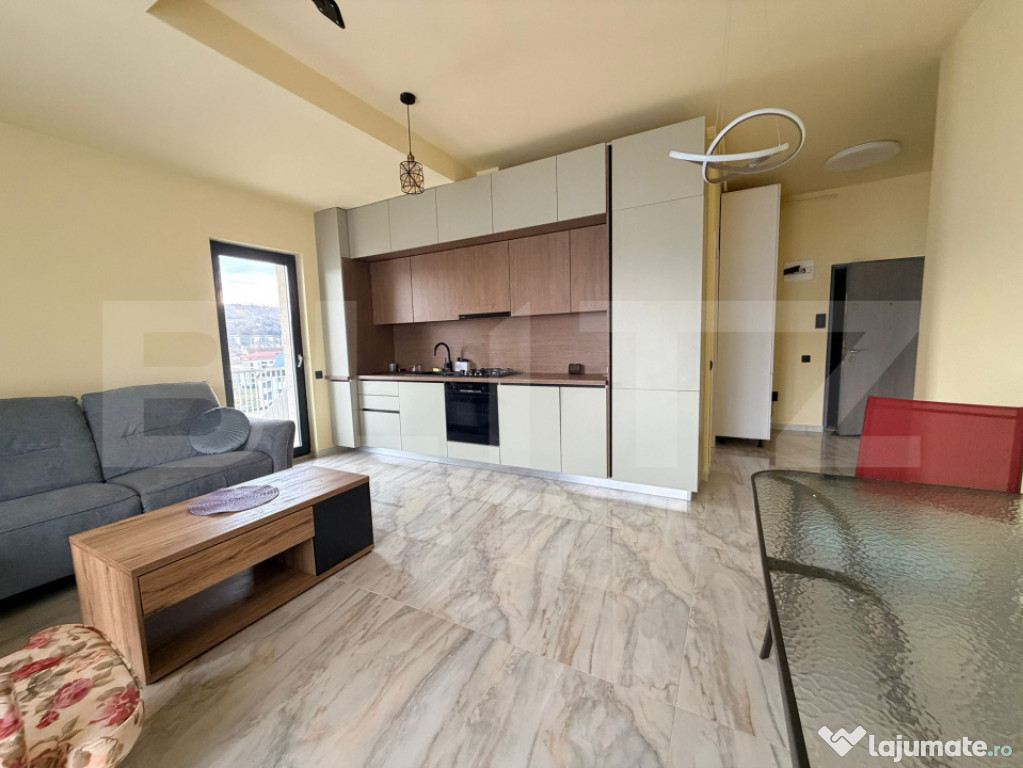 Apartament 3 camere, terasa 26 mp, parcare subterana, zona E