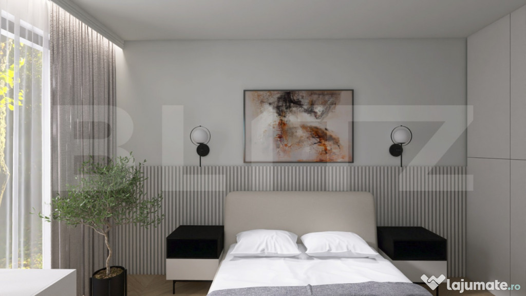 Apartament cu 3 camere in suprafat utila de 84,76 mp si 14 m