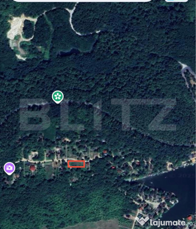 Teren de vânzare în zona Mujdeni , 1558 mp– langa lac