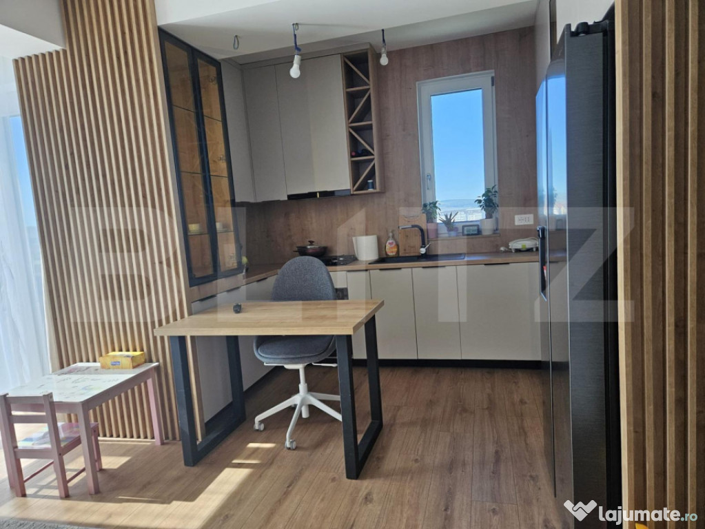 Apartament modern cu 3 camere, bloc nou, lift, Burdujeni