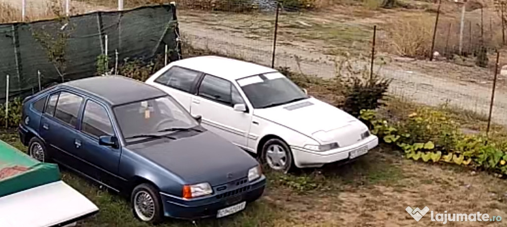 Volvo 480 si Opel kadett 87'