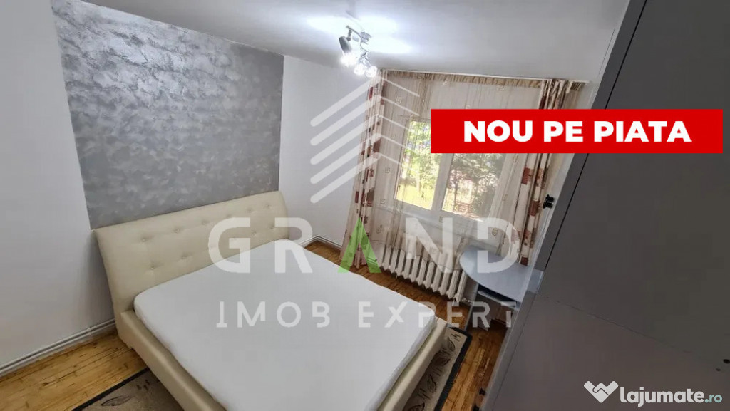Ap 2 camere | decomandat | PARCARE | CT | Mănăștur/Kaufla
