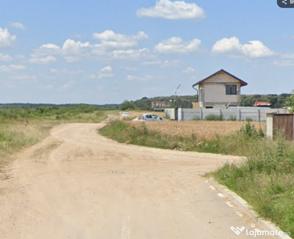 Inchiriez teren intravilan 500 mp Ciorogarla | Str. Nicolae Iorga