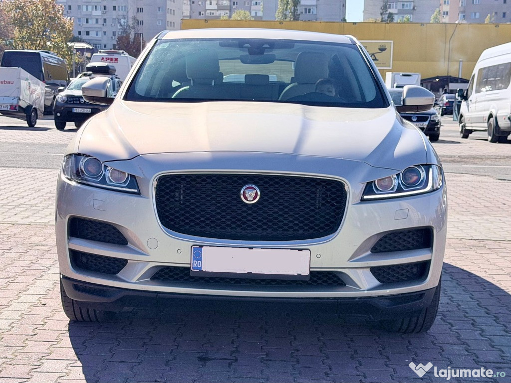 Jaguar F-Pace 2.0 Diesel, 4x4 - 90.000km - Automata - Panoramic/Piele