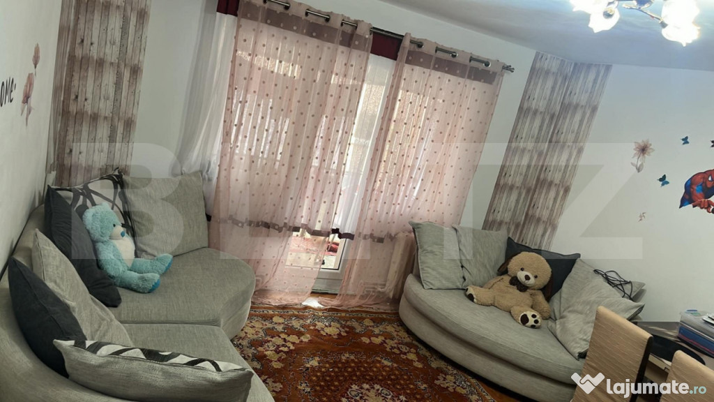 Apartament cu 3 camere, 64 mp, etaj 1 – Micro 16, Strada A