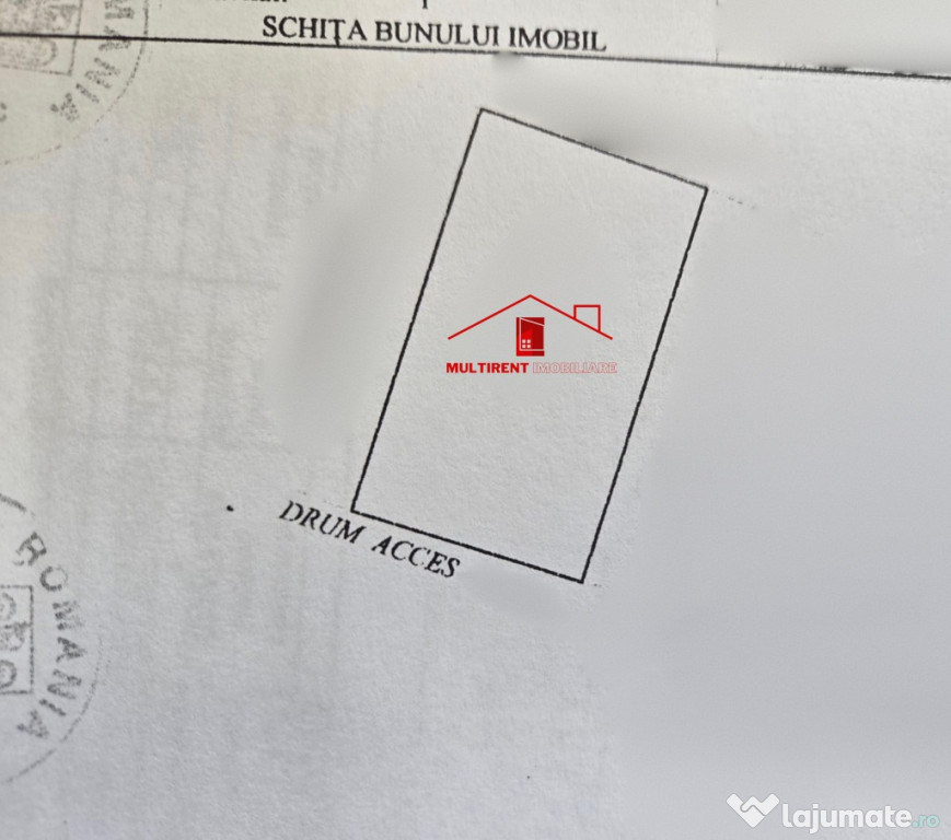 De vânzare teren intravilan – zona DACIA
