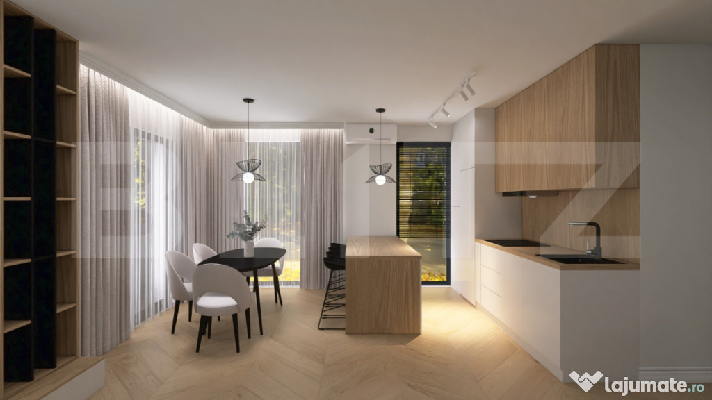 Apartament cu 2 camere, in suprafat utila de 47,34 mp, zona