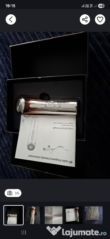 Aparat radio frecventa facial