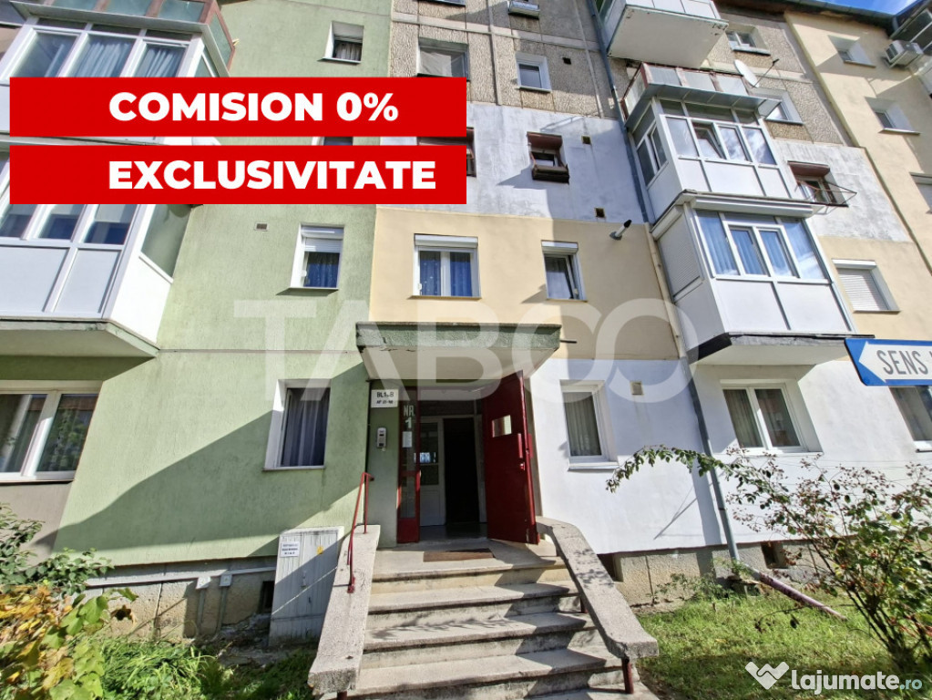 Apartament cu 3 camere balcon si pivnita de vanzare strada B