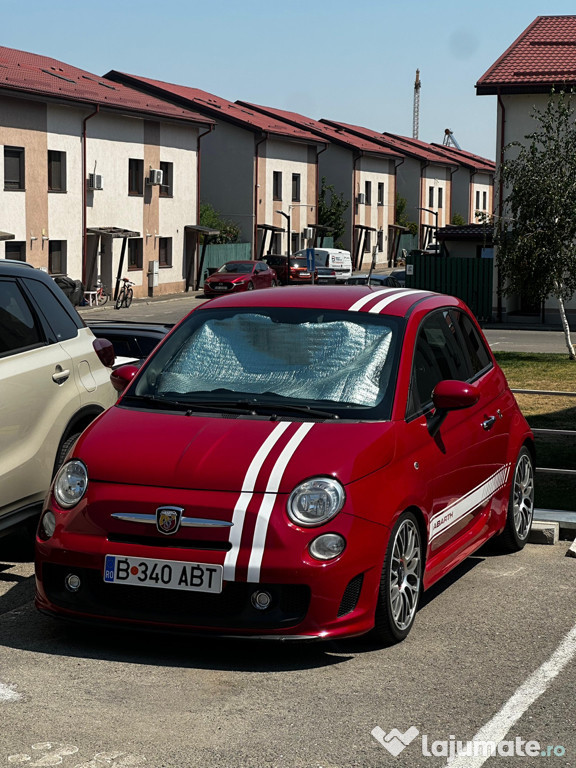 Fiat Abarth 500 monza red