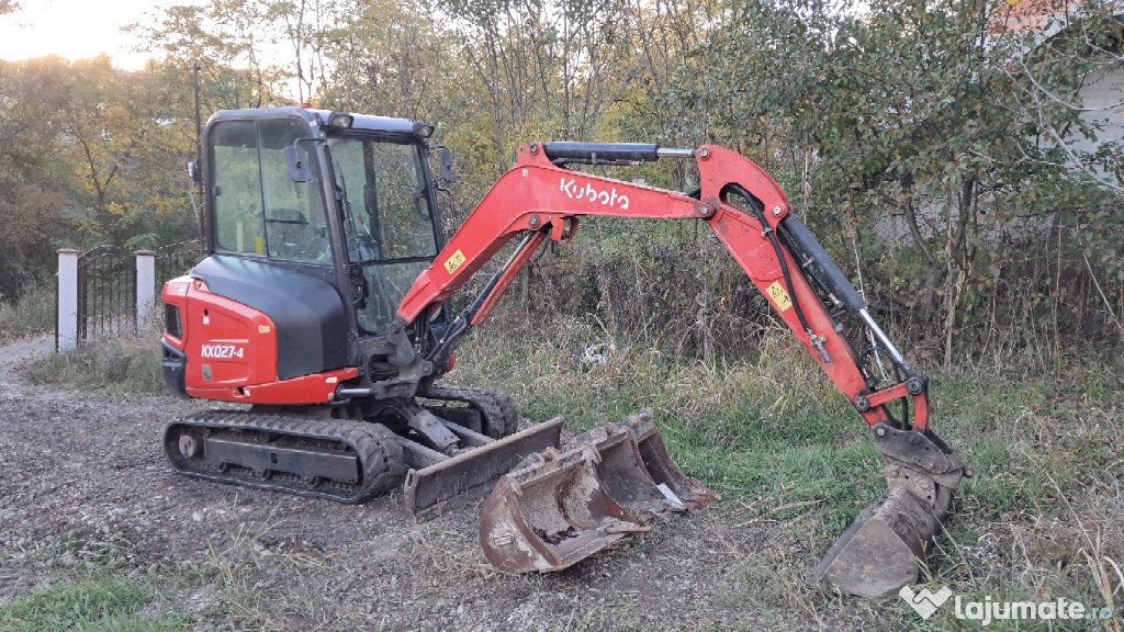 Mini Excavator KUBOTA KX 027-4