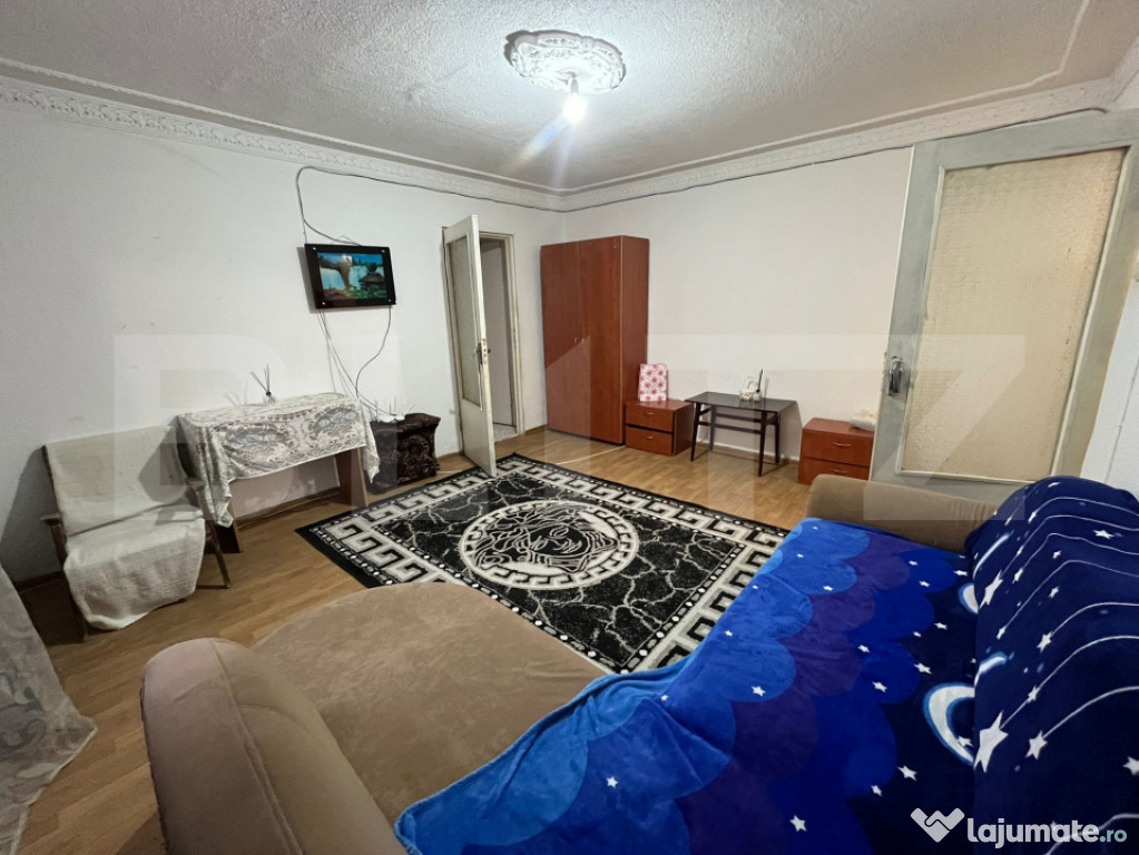 Apartament 2 camere, mobilat și utilat complet – etaj 2,