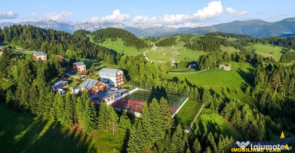 Complex turistic cu privelisti picturale,apa curativa,aer pu