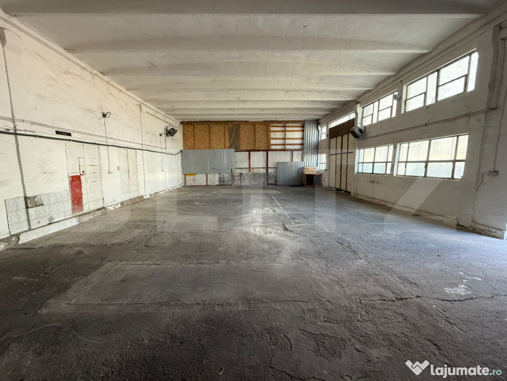 Hală 350 mp+ 750 mp teren betonat, Someșeni, Cluj-Napoca