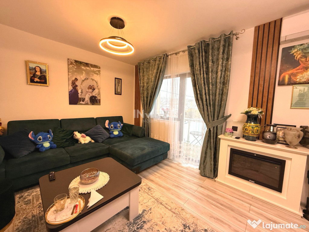 *Bloc nou* Apartament mobilat & utilat *2 camere - decomanda