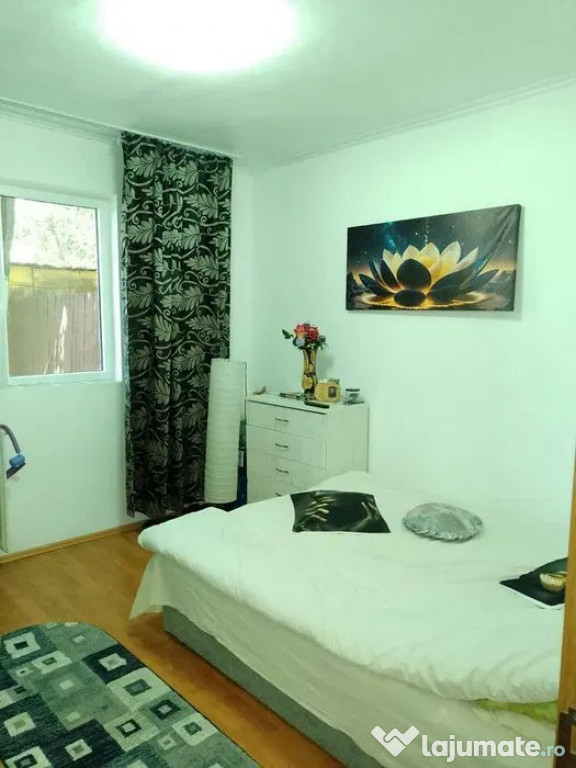 Apartament 2 camere,parter,curte,mobilat/utilat 6 min Ero...