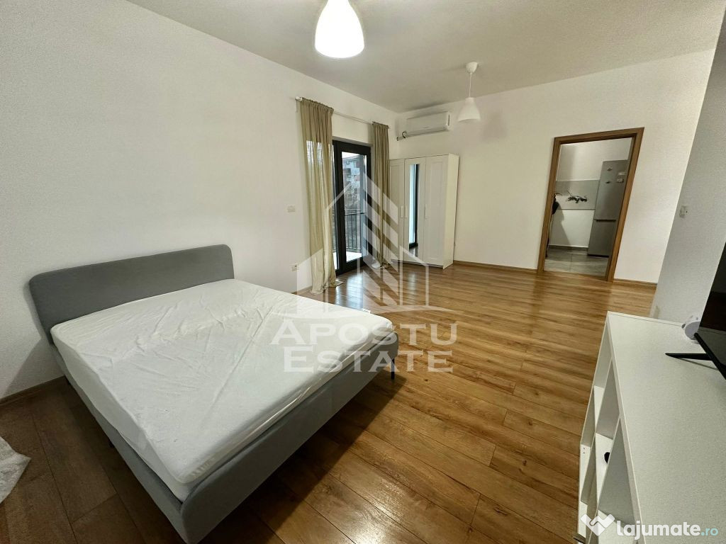 Apartament 1 camera, loc de parcare, centrala proprie, Giroc
