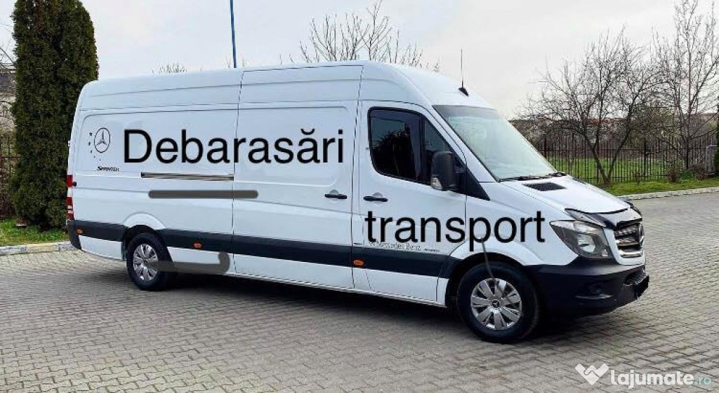 Transport marfa mobila mutari Debarasari mobila veche moloz Timisoara