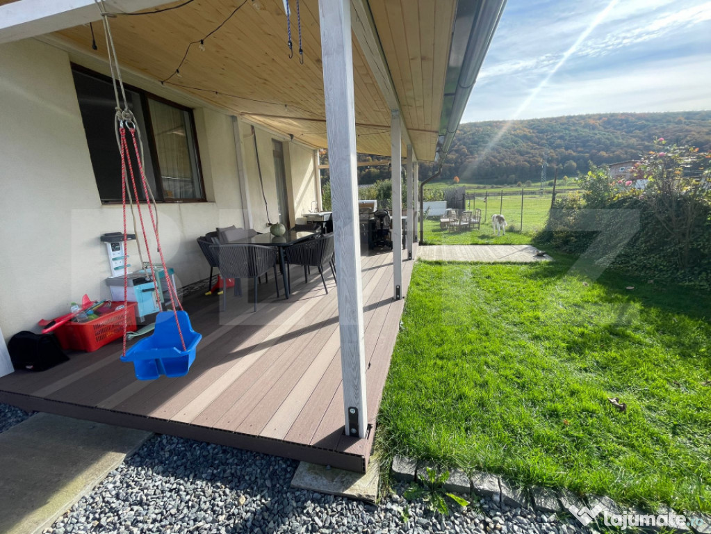 Duplex la cheie , 115 mp, terasa, 350 teren, in Gilau