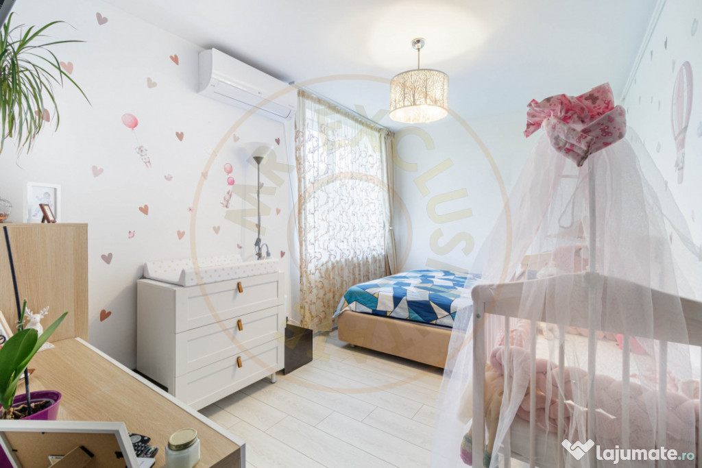 Secuilor - apartament 3 camere, renovat si partial mobilat