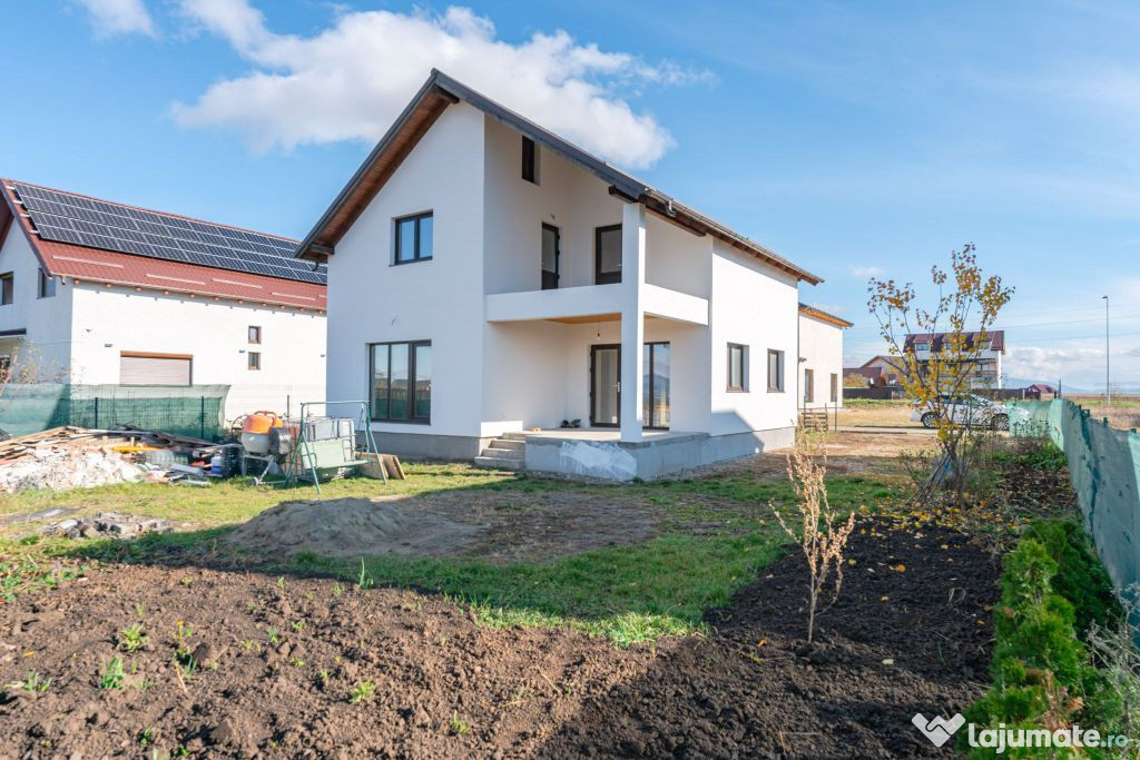 Casă nouă în Bod, P+M, de vânzare "la alb" sau "la ch...