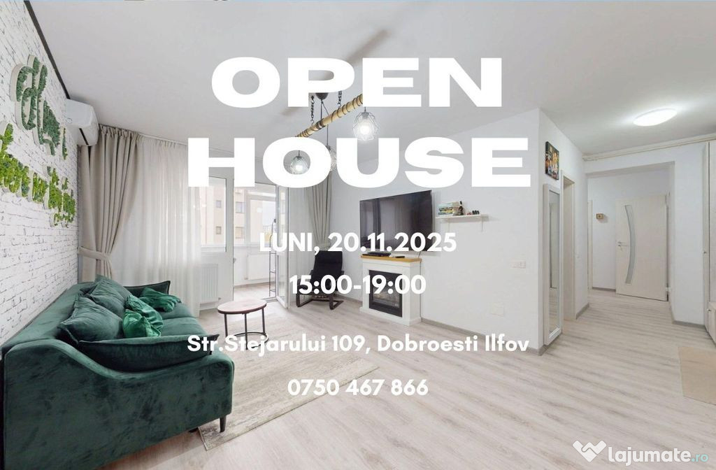 Dobroesti 3 Camere | Parcare | 89 mp Total