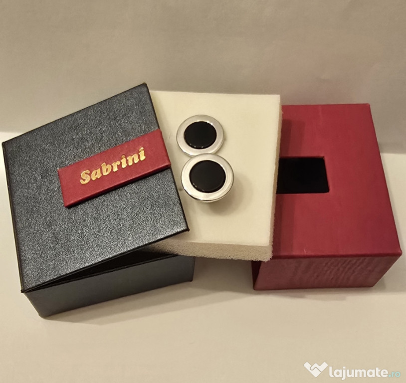 Butoni de argint Sabrini