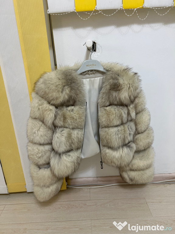 Haină de blană naturală