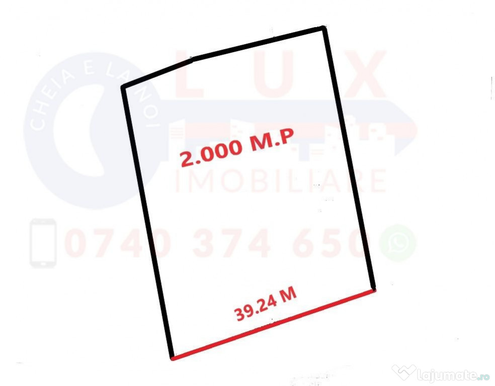 ID 7888 DE VÂNZARE – TEREN INTRAVILAN *Sat CATALOI