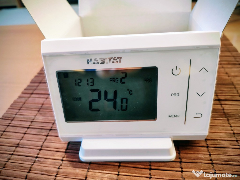 Termostat Romstal Habitat digital wireless Wi-Fi Smart WT-11, nou