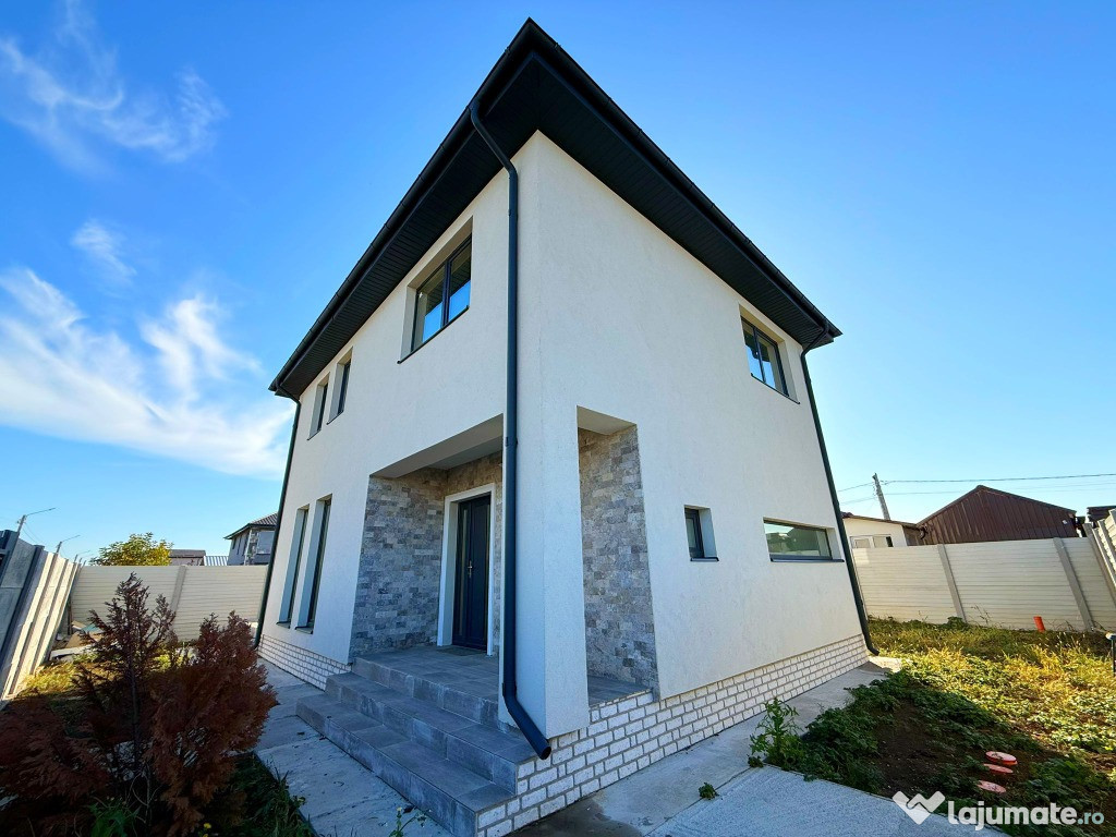 Vila Individuala / 4 Camere / 2 Bai / Pompa de caldura